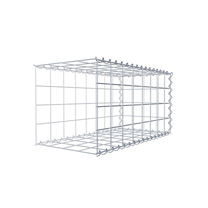 Gavión complementario tipo 2 80 cm x 40 cm x 40 cm (L x A x P), malla 10 cm x 10 cm, espiral