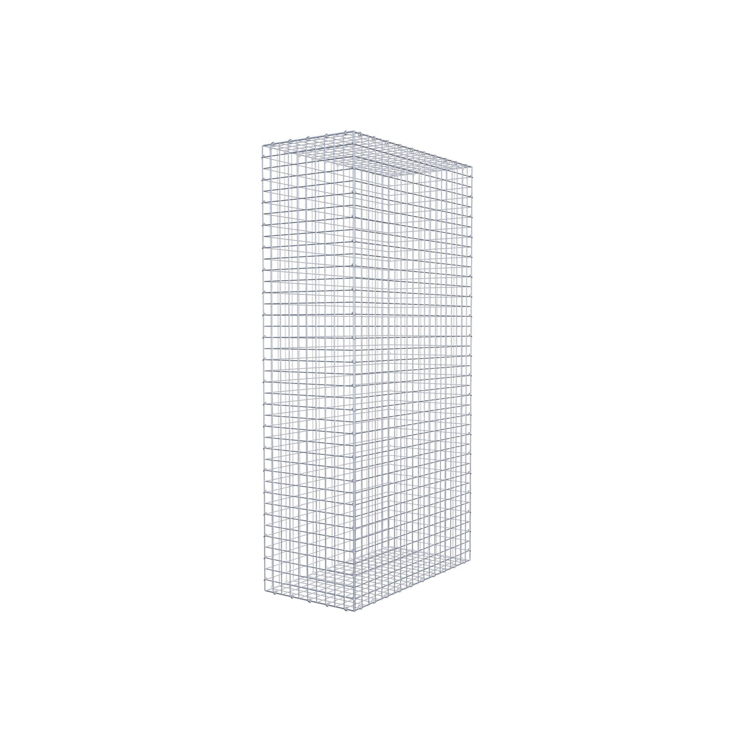 Gabbione 200 cm x 100 cm x 50 cm (L x H x P), maglia 5 cm x 5 cm, anello a C