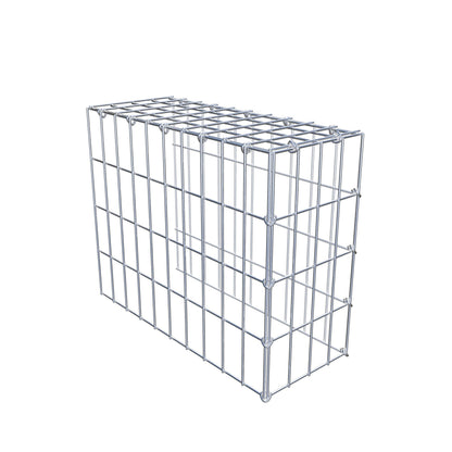 Fourche rapportée type 4 50 cm x 40 cm x 20 cm (L x H x P), mailles 5 cm x 10 cm, anneau C