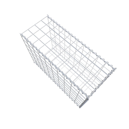 Anbaugabione Typ 2 100 cm x 70 cm x 40 cm (L x H x T), Maschenweite 10 cm x 10 cm, Spirale