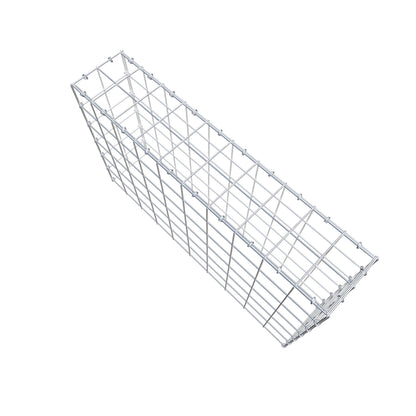 Gabbione aggiuntivo di tipo 3 100 cm x 60 cm x 20 cm (L x H x P), maglia 10 cm x 10 cm, anello a C