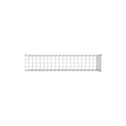 Extra gabion typ 4 100 cm x 40 cm x 20 cm (L x H x D), maskstorlek 5 cm x 5 cm, spiral