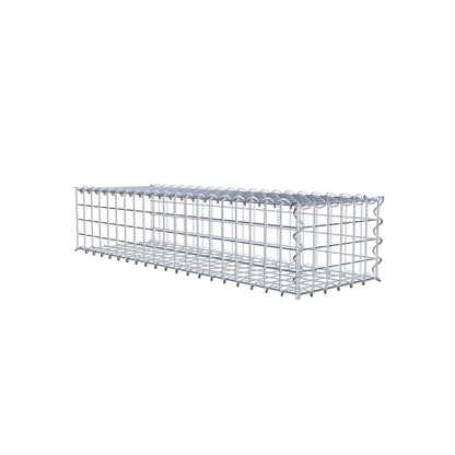 Grown-on gabion type 2 100 cm x 20 cm x 30 cm (L x H x D), mesh size 5 cm x 5 cm, spiral