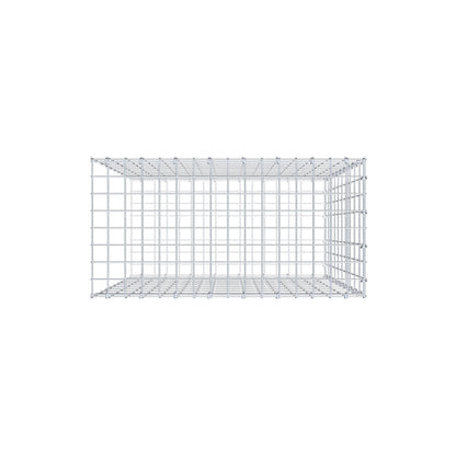 Pila adicional tipo 2 100 cm x 80 cm x 40 cm, malla 5 cm x 10 cm, anillo en C