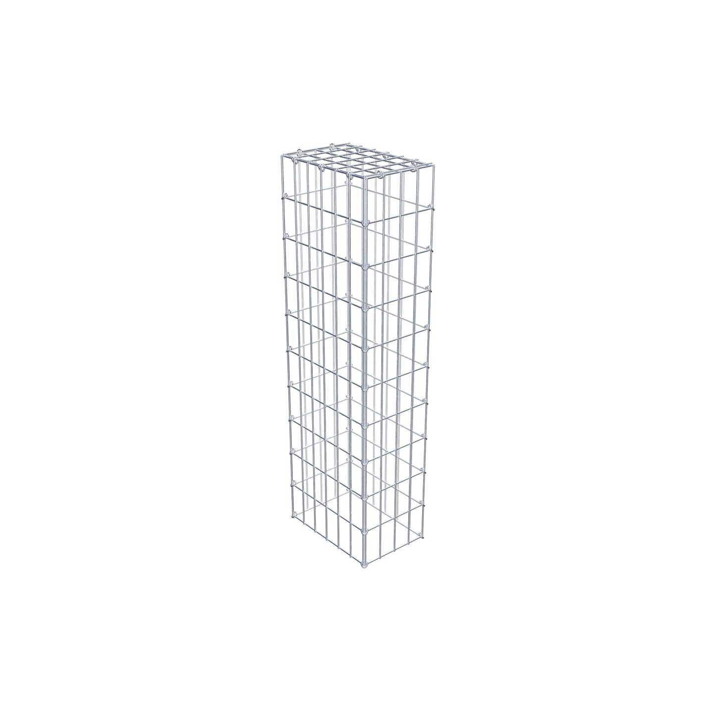 Type 3 oplegkorf 100 cm x 30 cm x 20 cm (L x H x D), maaswijdte 5 cm x 10 cm, C-ring