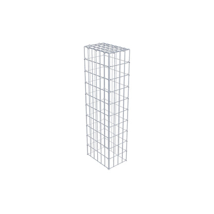 Type 3 oplegkorf 100 cm x 30 cm x 20 cm (L x H x D), maaswijdte 5 cm x 10 cm, C-ring