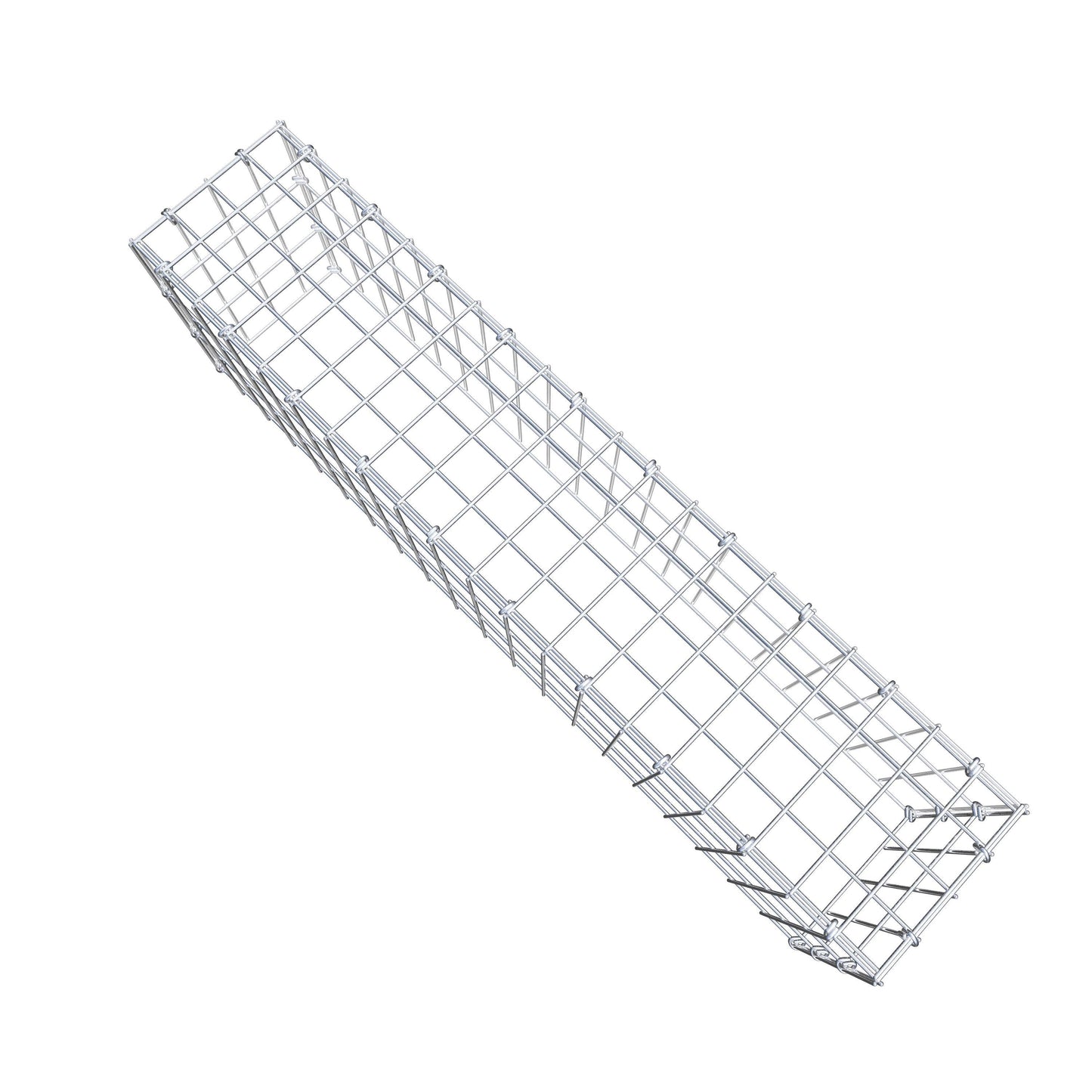 Type 3 oplegkorf 100 cm x 30 cm x 20 cm (L x H x D), maaswijdte 5 cm x 10 cm, C-ring
