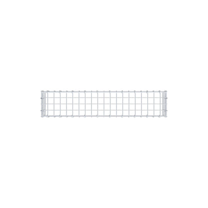 Gabbione aggiuntivo tipo 3 100 cm x 20 cm x 20 cm (L x A x P), maglia 5 cm x 5 cm, anello a C