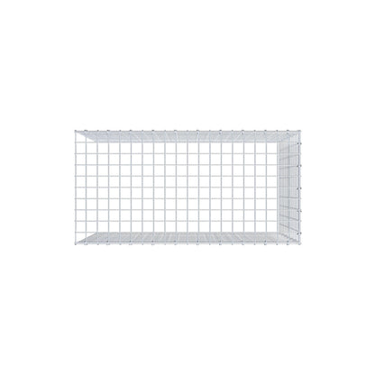 Fourche rapportée type 4 100 cm x 70 cm x 50 cm (L x H x P), mailles 5 cm x 5 cm, anneau C