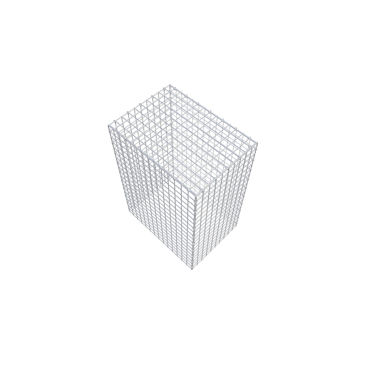 Fourche rapportée type 3 100 cm x 70 cm x 50 cm (L x H x P), mailles 5 cm x 5 cm, anneau C