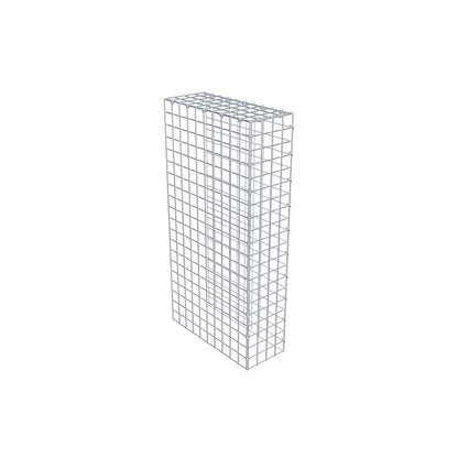 Fourche rapportée type 4 100 cm x 50 cm x 20 cm (L x H x P), mailles 5 cm x 5 cm, anneau C