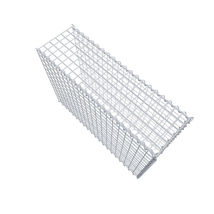 Grown-on gabion type 2 100 cm x 70 cm x 30 cm (L x H x D), mesh size 5 cm x 5 cm, spiral