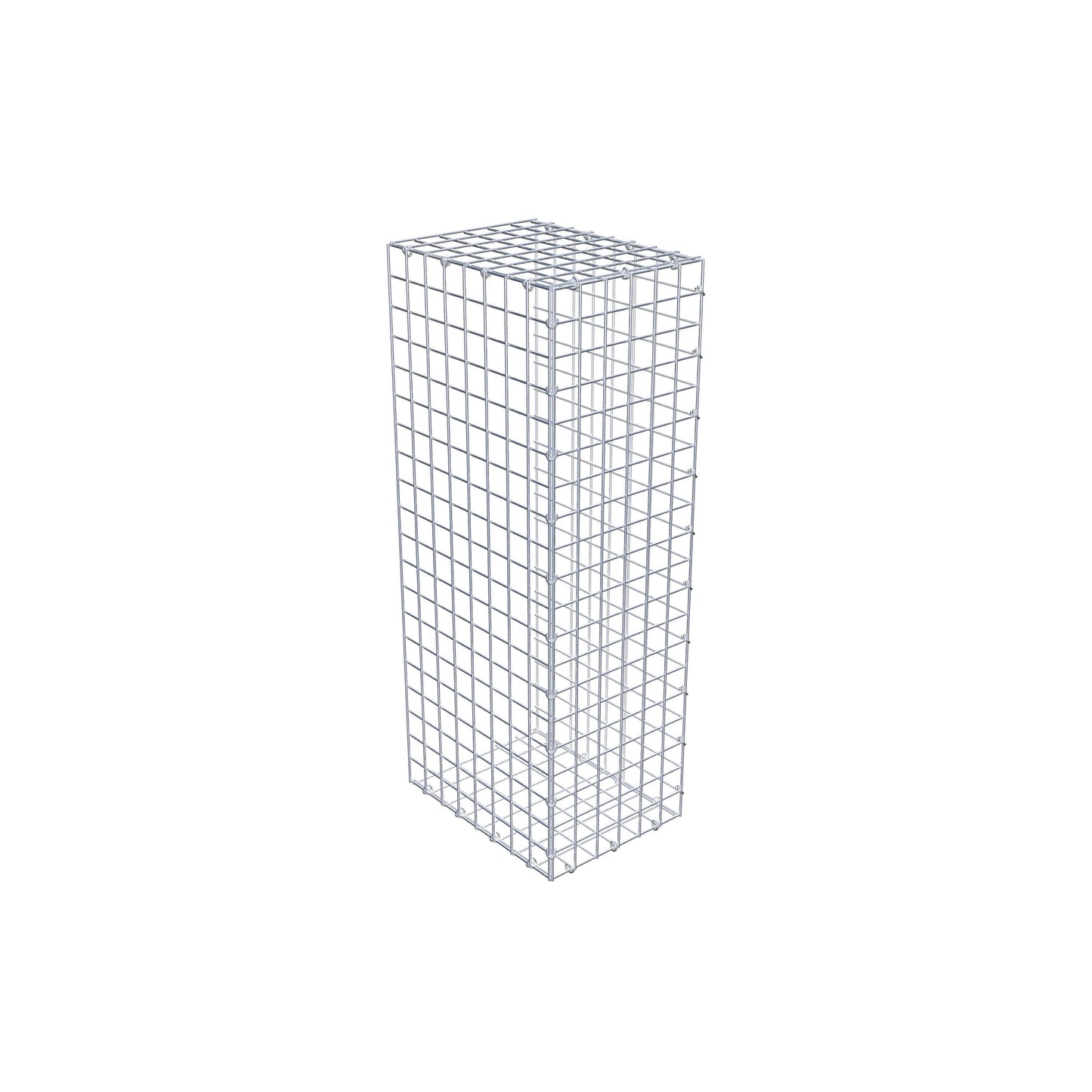 Fourche rapportée type 2 100 cm x 40 cm x 30 cm (L x H x P), mailles 5 cm x 5 cm, anneau C