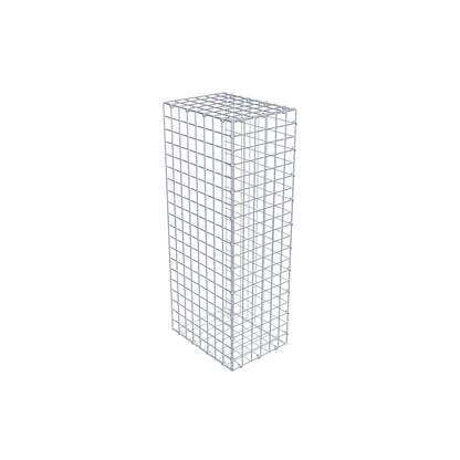 Fourche rapportée type 2 100 cm x 40 cm x 30 cm (L x H x P), mailles 5 cm x 5 cm, anneau C