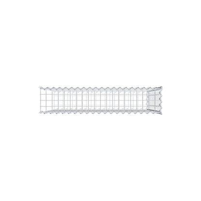 Extra gabion typ 2 100 cm x 90 cm x 20 cm (L x H x D), maskstorlek 5 cm x 10 cm, spiral