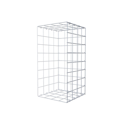 Anbaugabione Typ 2 80 cm x 40 cm x 40 cm (L x H x T), Maschenweite 10 cm x 10 cm, C-Ring