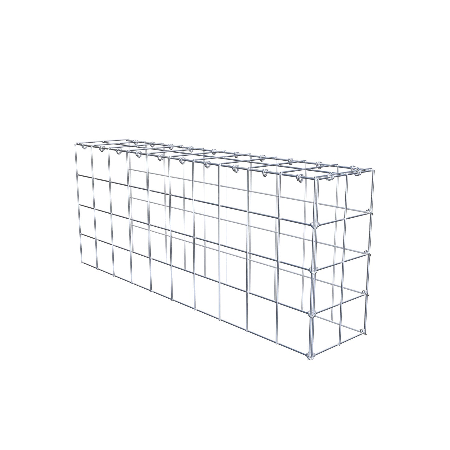 Pile aggiuntivo tipo 4 100 cm x 40 cm x 20 cm (L x H x P), maglia 10 cm x 10 cm, anello a C