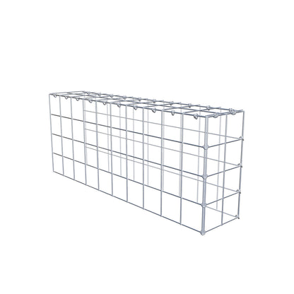 Pile aggiuntivo tipo 4 100 cm x 40 cm x 20 cm (L x H x P), maglia 10 cm x 10 cm, anello a C