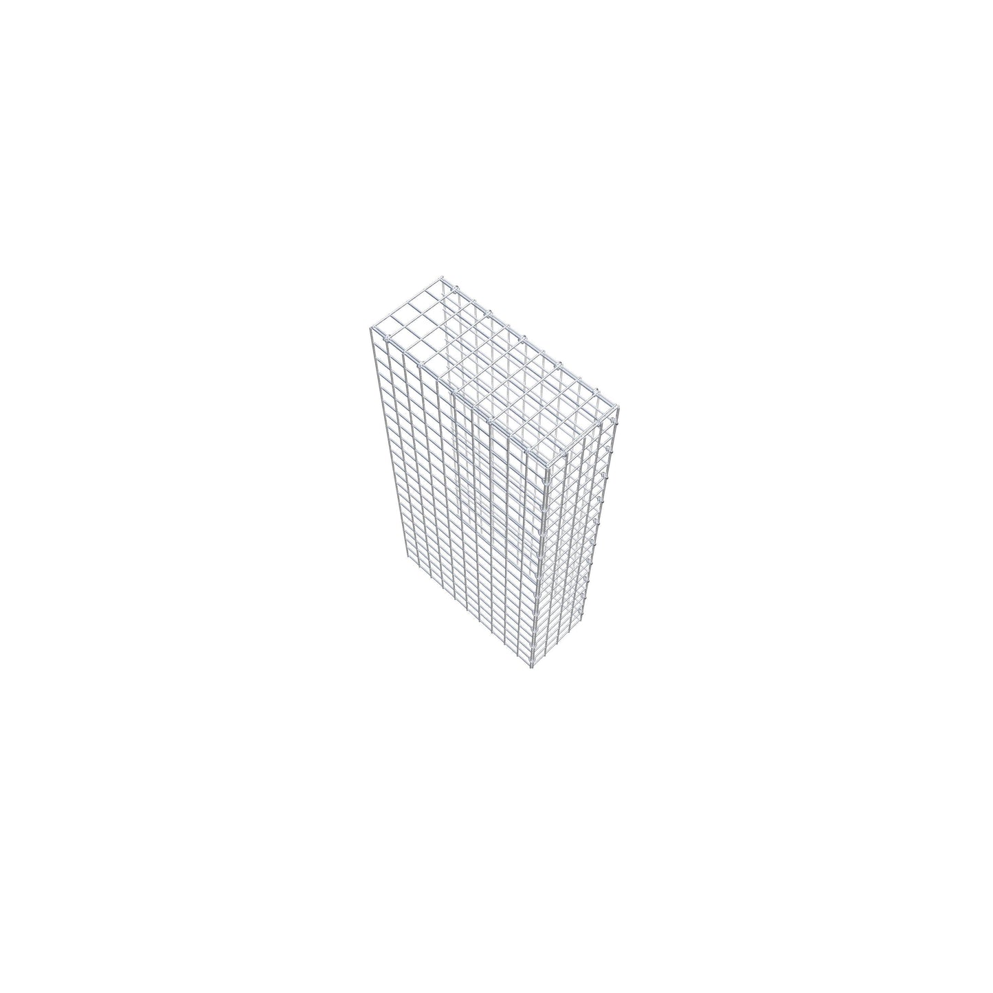 Fourche rapportée type 4 100 cm x 50 cm x 20 cm (L x H x P), mailles 5 cm x 5 cm, anneau C