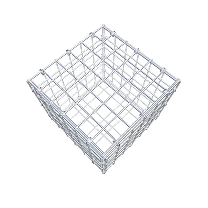 Gabione 30 cm x 30 cm x 30 cm (L x H x T), Maschenweite 5 cm x 5 cm, C-Ring