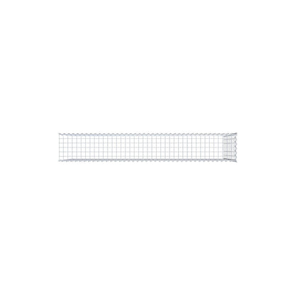 Add-on schanskorf type 4 200 cm x 100 cm x 30 cm (L x H x D), maaswijdte 5 cm x 10 cm, spiraalvormig