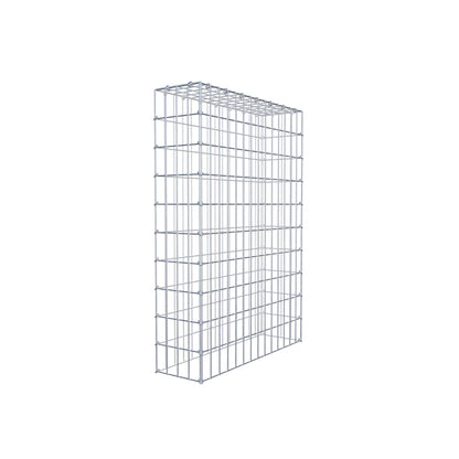 Gabbione aggiuntivo di tipo 3 100 cm x 70 cm x 20 cm (L x H x P), maglia 5 cm x 10 cm, anello a C