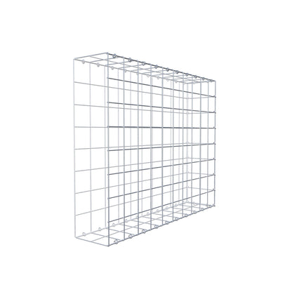 Gavión complementario de tipo 2 100 cm x 80 cm x 20 cm (L x A x P), malla 10 cm x 10 cm, anillo en C