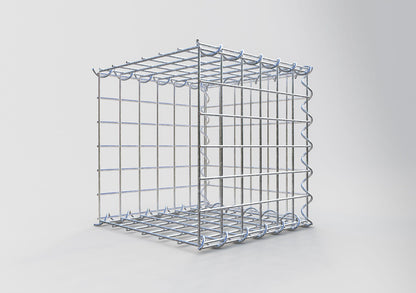 Opvokset gabion type 2 30 cm x 30 cm x 30 cm (L x H x D), maskestørrelse 5 cm x 5 cm, spiral
