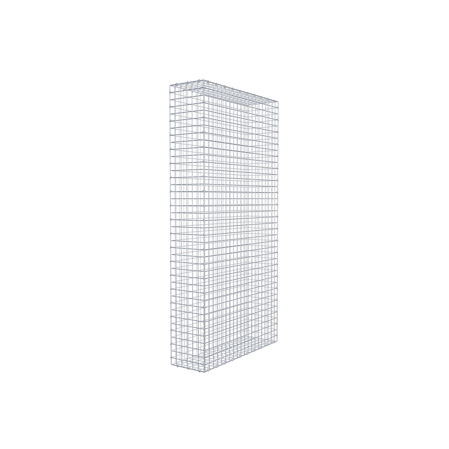 Gabion 200 cm x 100 cm x 30 cm (L x H x P), mailles 5 cm x 5 cm, anneau en C