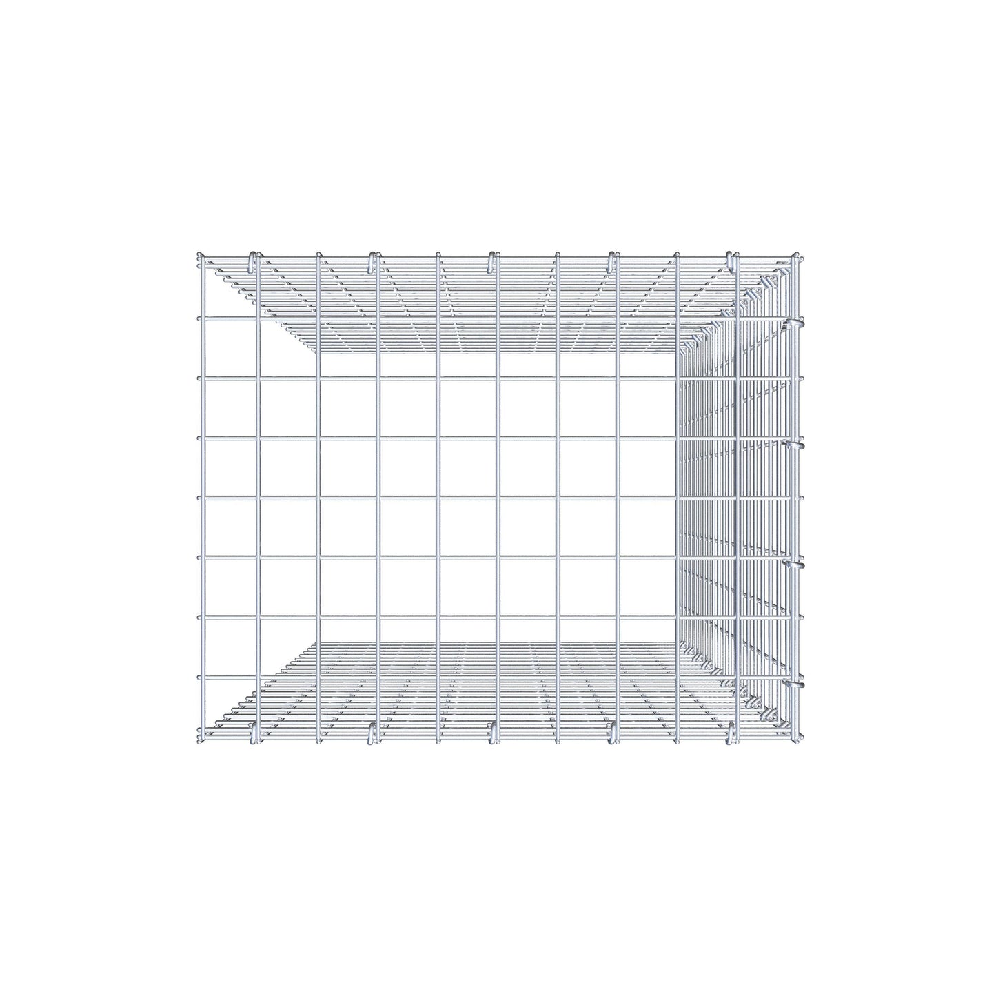 Tipo di pila aggiuntiva 4 100 cm x 50 cm x 40 cm (L x H x P), maglia 5 cm x 5 cm, anello a C
