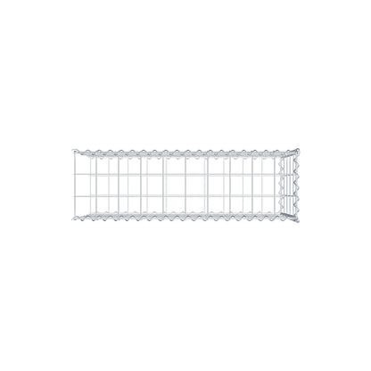 Anbaugabione Typ 2 100 cm x 50 cm x 30 cm (L x H x T), Maschenweite 10 cm x 10 cm, Spirale