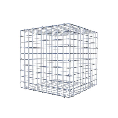 Gabione 50 cm x 50 cm x 50 cm (L x H x T), Maschenweite 5 cm x 5 cm, C-Ring