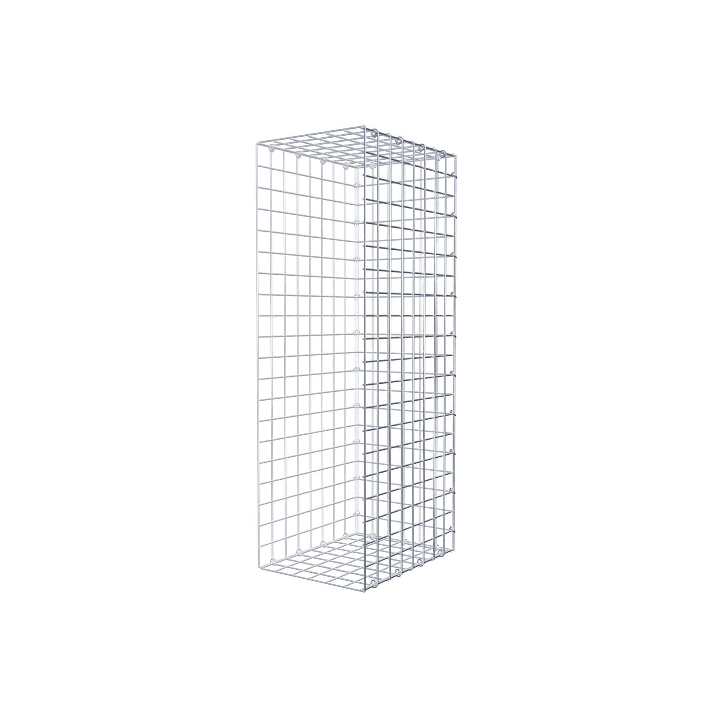 Fourche rapportée type 2 100 cm x 40 cm x 30 cm (L x H x P), mailles 5 cm x 5 cm, anneau C
