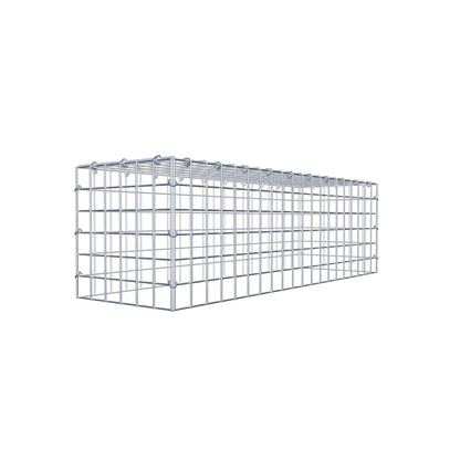 Fourche rapportée type 3 100 cm x 30 cm x 30 cm (L x H x P), mailles 5 cm x 5 cm, anneau C