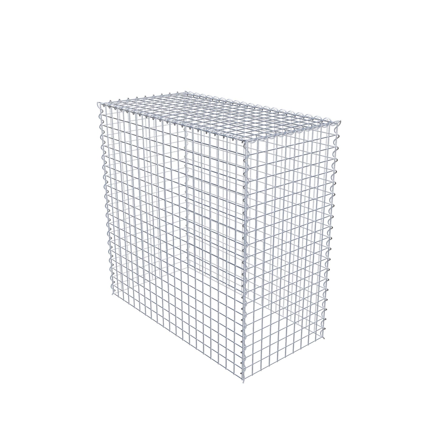 Gavión complementario tipo 3 100 cm x 100 cm x 50 cm (L x A x P), malla 5 cm x 5 cm, espiral