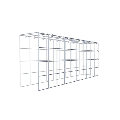 Pile aggiuntivo tipo 4 100 cm x 40 cm x 20 cm (L x H x P), maglia 10 cm x 10 cm, anello a C