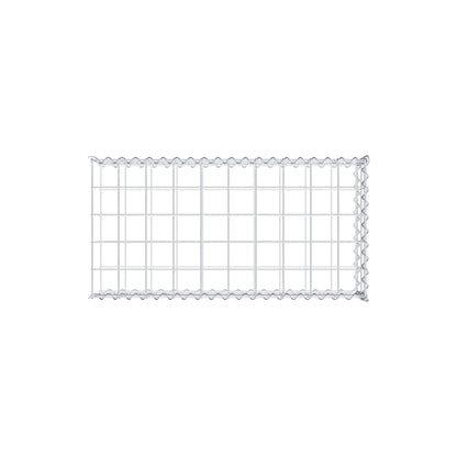 Gabbione aggiuntivo tipo 2 100 cm x 20 cm x 50 cm (L x A x P), maglia 10 cm x 10 cm, spirale