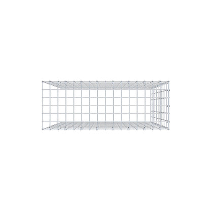 Gavión adicional tipo 4 100 cm x 80 cm x 30 cm (L x A x P), malla 5 cm x 10 cm, anillo en C