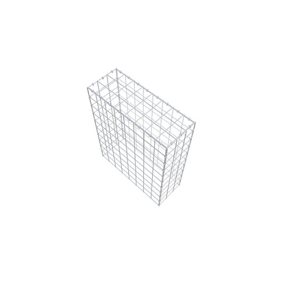 Anbaugabione Typ 3 100 cm x 80 cm x 30 cm (L x H x T), Maschenweite 10 cm x 10 cm, C-Ring