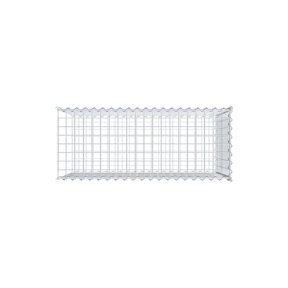 Gavión complementario tipo 2 100 cm x 60 cm x 40 cm (L x A x P), malla 5 cm x 5 cm, espiral