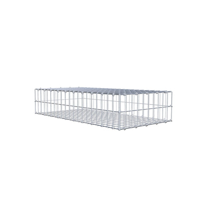 Schanskorf 100 cm x 20 cm x 50 cm (L x H x D), maaswijdte 5 cm x 10 cm, C-ring