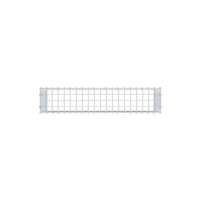 Monteret gabion type 3 100 cm x 40 cm x 20 cm (L x H x D), maskestørrelse 5 cm x 5 cm, C-ring