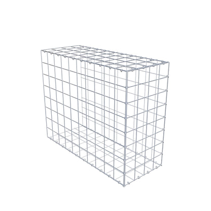 Type 2 oplegkorf 100 cm x 80 cm x 40 cm (L x H x D), maaswijdte 10 cm x 10 cm, C-ring