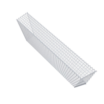 Anbaugabione Typ 3 200 cm x 100 cm x 30 cm (L x H x T), Maschenweite 5 cm x 5 cm, Spirale