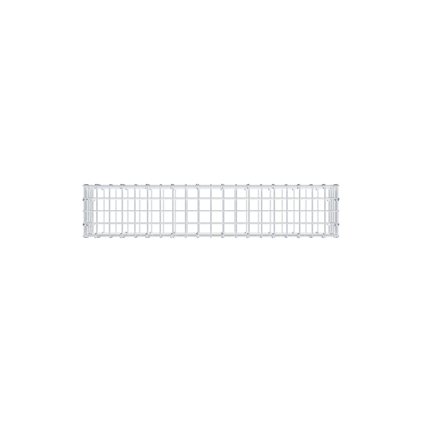 Gabione 100 cm x 20 cm x 20 cm (L x H x T), Maschenweite 5 cm x 5 cm, C-Ring