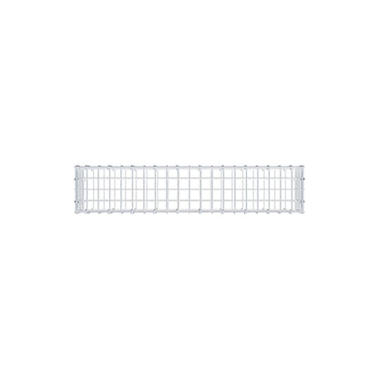 Gabione 100 cm x 20 cm x 20 cm (L x H x T), Maschenweite 5 cm x 5 cm, C-Ring