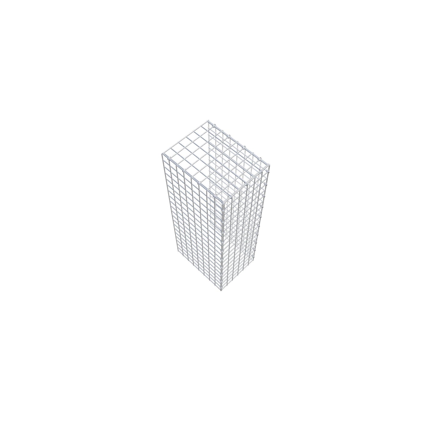 Fourche rapportée type 4 100 cm x 40 cm x 30 cm (L x H x P), mailles 5 cm x 5 cm, anneau C
