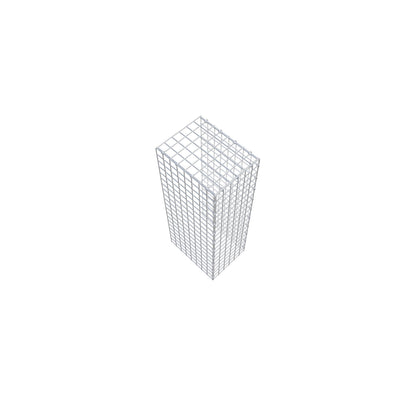 Fourche rapportée type 4 100 cm x 40 cm x 30 cm (L x H x P), mailles 5 cm x 5 cm, anneau C