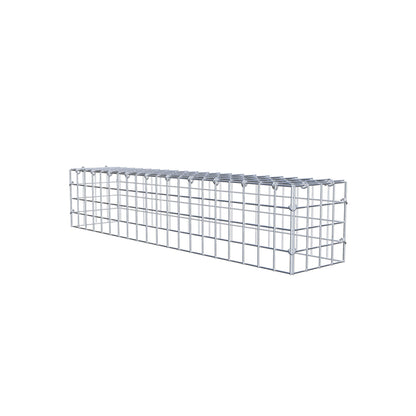 Gabbione aggiuntivo tipo 3 100 cm x 20 cm x 20 cm (L x A x P), maglia 5 cm x 5 cm, anello a C