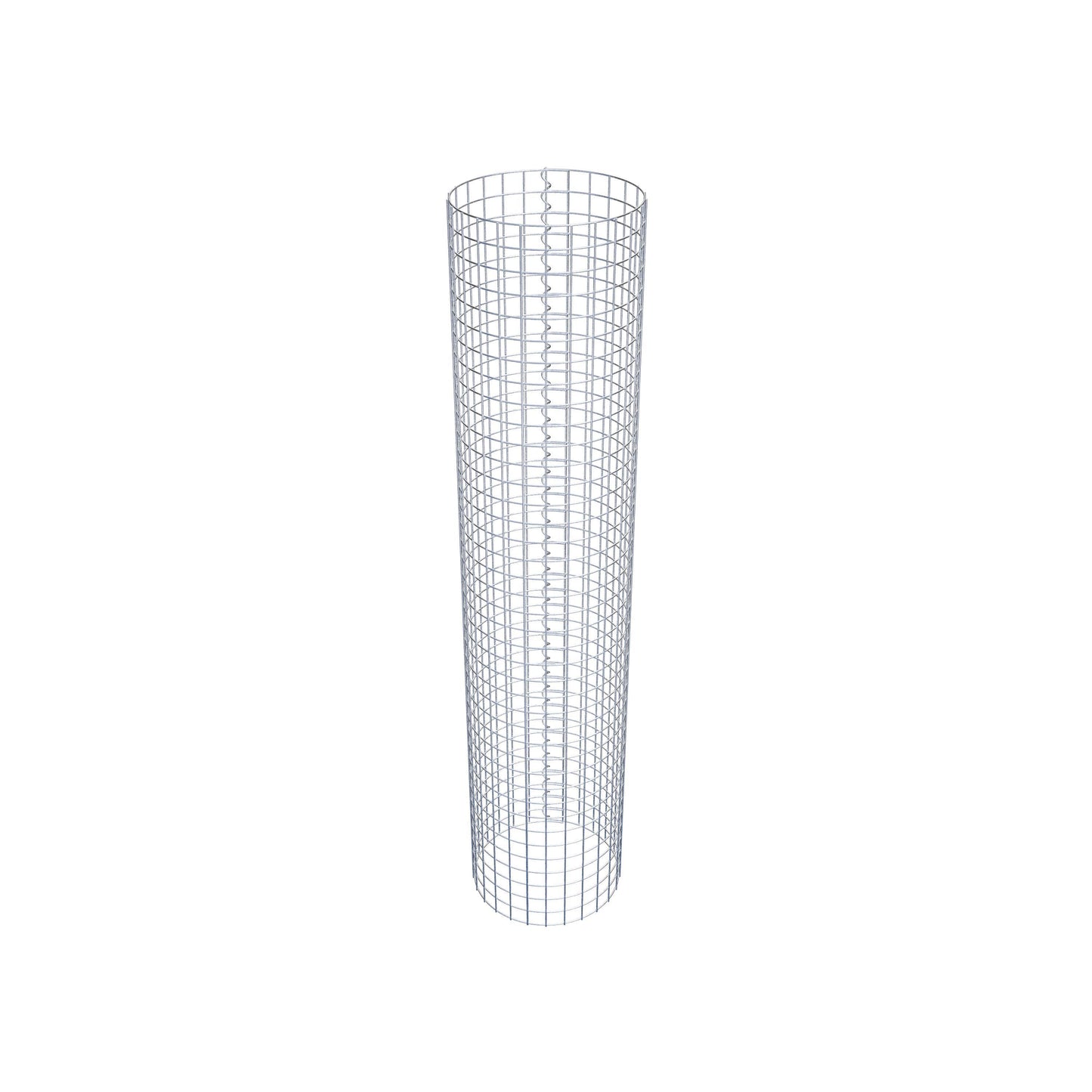 Gabionensäule rund 42 cm Durchmesser, 200 cm Höhe, Maschenweite 5 cm x 5 cm
